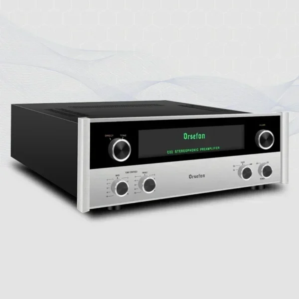 AMXEKR 1:1 Clone Mcintosh C22 HIFI Tube Preamplifier MM/MC Phono Amplifier 12AT7 Tube Preamplifier