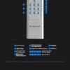 CHUBAN upgraded 5th generation X1 fully balanced audiophile-grade high-fidelit Class A preamplifierwithBluetooth remote control.