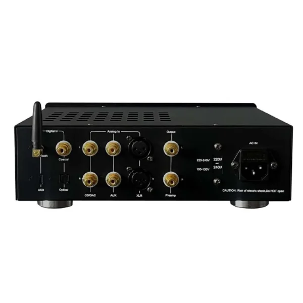 CHUBAN 708B New Tube Preamplifier, Headphone DAC Decoder, with Balanced Input, Optional Bluetooth With remote control