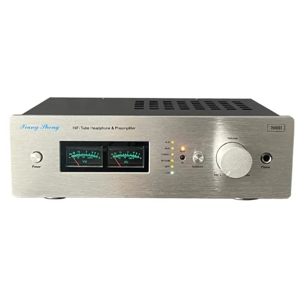 CHUBAN 708B New Tube Preamplifier, Headphone DAC Decoder, with Balanced Input, Optional Bluetooth With remote control