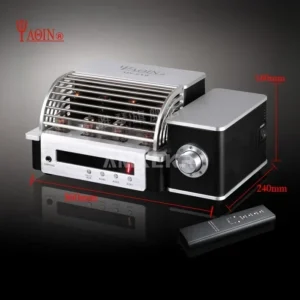 YAQIN MS-6V6 Tube Amplifier 6P6P Tube Amplifier Fever HiFi High Fidelity 12.5W*2 Power Amplifier Home Audio