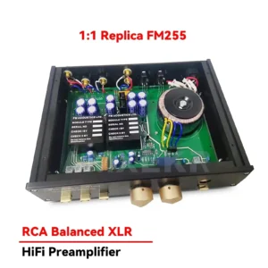 AMXEKR Reference FM255 Class a Preamplifier RCA Balanced XLR HIFI Audio Preamplifier for Amplifier Quality Sound