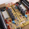 AMXEKR 1:1 replica FM711MK2 Swiss famous machine circuit 250W 8Ω balanced hifi fever pure post-stage power amplifier