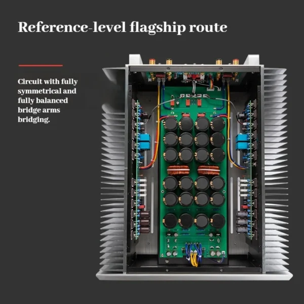 CHUBAN PA-101 Fully Balanced Power Amplifier, HiFi Audiophile Class A MOSFET High-Power High-End Home Amplifier