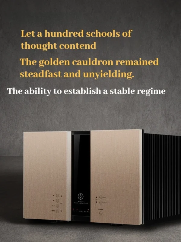CHUBAN MK9800 Fully Balanced Power Amplifier: Pure Class A High-Power HiFi Audiophile-Grade Bridged Mono High-End Audio