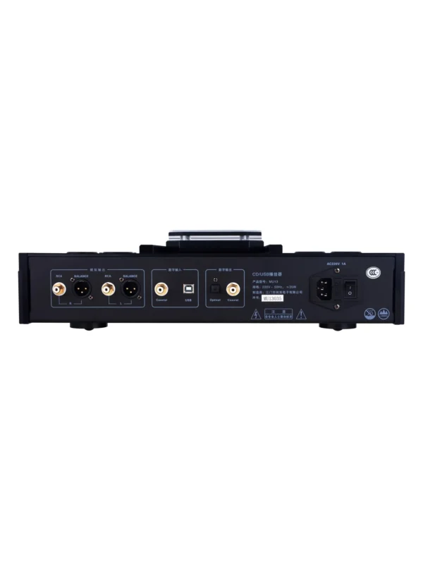 Musicnote MU13Pro Tube Balanced Digital-to-Analog Converter withBluetooth 5.0 Coaxial & Optical Fiber Output Audiophile CD Playe