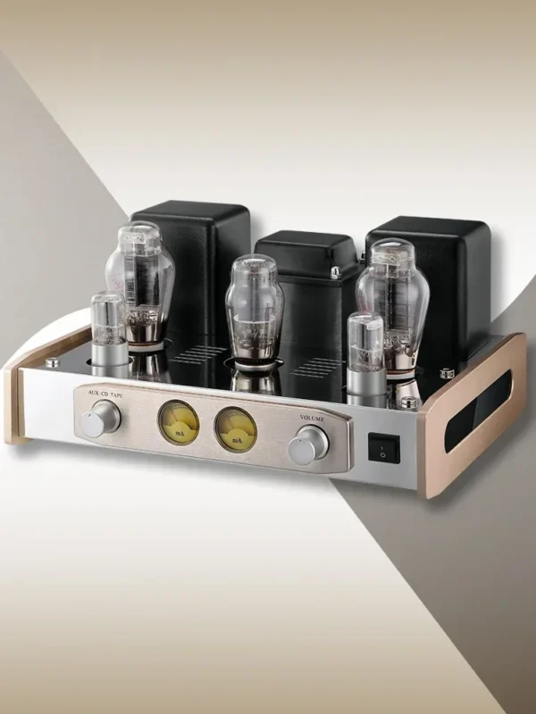 CHUBAN A30 2A3 Tube Amplifier, High-Fidelity Audiophile Single-Ended Tube Amplifier, VU Meter with Protective Cover