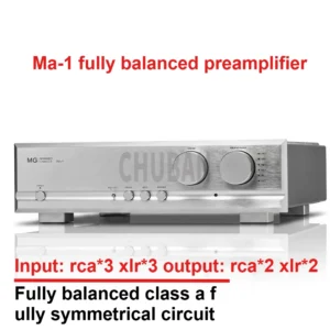 CHUBAN MA-1 Flagship Class-A Hi-Fi Preamplifier – Fully Balanced, Tone Control, Remote Included – High-End Home Audio