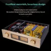 CHUBAN Replica Accuphase C-245 Circuit Full Balanced HiFi Fever Preamplifier with Remote Control VU Meter RCA XLR Input Output