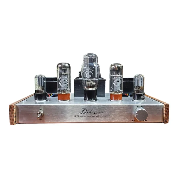CHUBAN EL34 tube amplifier Class A, Hi-Fi audiophile, single-ended, hand-wired PSVANE tubes, Bluetooth optional.