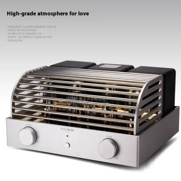 AMXEKR KT88 Vacuum Tube Amplifier Pure Handmade Welding Electronic Tube Amp 45W 2.0 HIFI Amplifier Audio