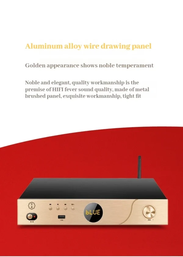 Youtang MT908 HIFI Grade Bluetooth Audio Decoder USB Lossless DAC Digital Player with U Disk Support