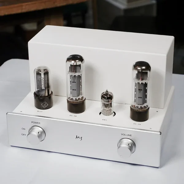 REISONG M3 EL34 Home Audio Amplifier - Single-Ended Pure Tube Power Beautiful Appearance Good Sound