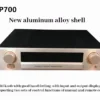 CHUBAN MP700 Fully Balanced High-Fidelity Preamplifier, HiFi Audiophile Class A Audio Amplifier for Home Use with Remote Control