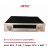 CHUBAN MP700 Fully Balanced High-Fidelity Preamplifier, HiFi Audiophile Class A Audio Amplifier for Home Use with Remote Control