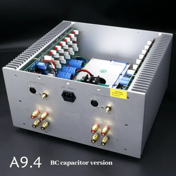 CHUBAN A9.4 Audiophile-Grade Dual-Channel Class A Pure Power Amplifier with RCA XLR Inputs: 100W/8 Ohms, 200W/4 Ohms