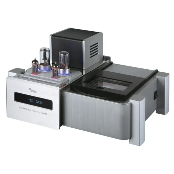 YAQIN SD-38A Electronic Tube CD Amplifier with Remote Control 6H8Cx2/6Z4x2 Player Fever HiFi Vacuum Tube Amplifier