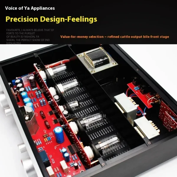 kf-S4c8595c289f0401e93edc1b993e5b9f3O-1 M-10L High-End Tube Preamp Amplifier HIFI Precision Circuit Transformer Output Balanced XLR Audio for Audiophiles