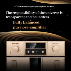 CHUBAN MK9200 Fully Balanced Preamplifier with Tone Adjustment, HiFi High-End Dual-Channel Pure Class A Home Audio System