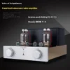 AMXEKR FU29 Fever Tube Amplifier 30W+30W, HIFI Push-pull Tube Amplifier, Manual Scaffolding. Input Sensitivity: 200mV