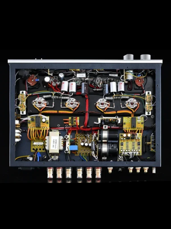 MUZISHARE X7 KT88 Push-Pull Tube Amplifier Balanced GZ34 Light with Turntable And Remote Control for Hi-Fi Audio System