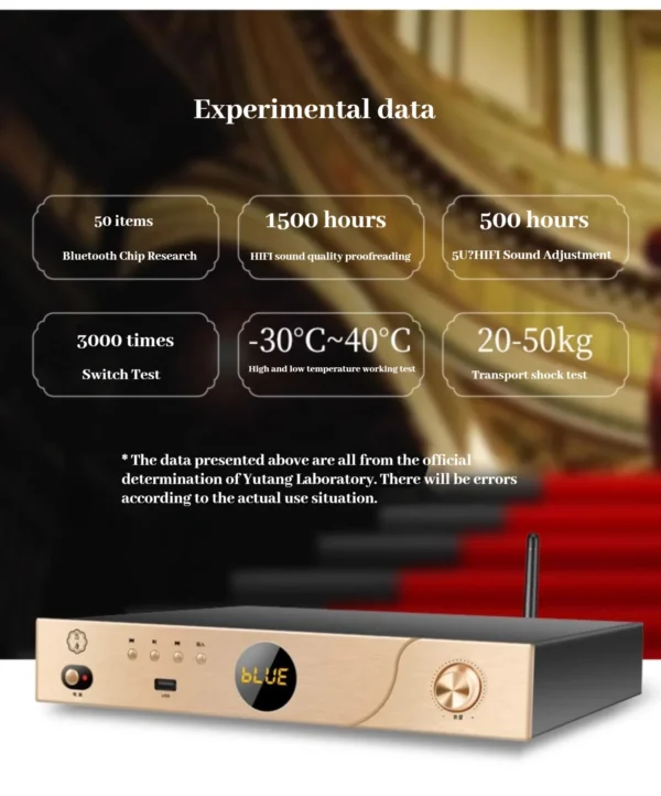 Youtang MT908 HIFI Grade Bluetooth Audio Decoder USB Lossless DAC Digital Player with U Disk Support