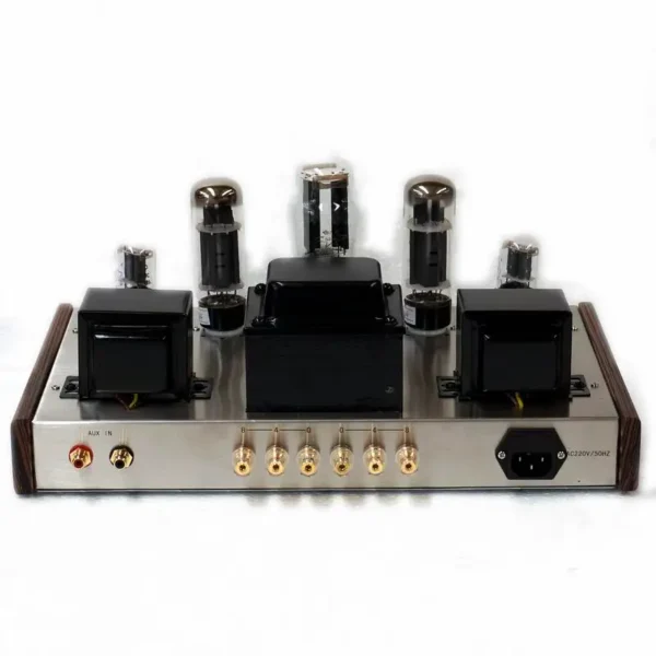 CHUBAN EL34 tube amplifier Class A, Hi-Fi audiophile, single-ended, hand-wired PSVANE tubes, Bluetooth optional.