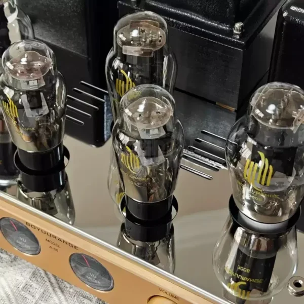 REISONG A50MKIII Newly Upgraded 300B Single-Ended Tube Power Amplifier, Hi-Fi Audiophile Grade, with Balanced Bluetooth Input