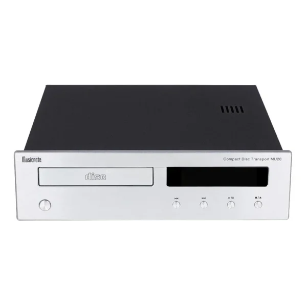 Musicnote MU20 CD Player: Professional Home HiFi CD Player with Balanced Coaxial and Optical Outputs, Includes Remote Control