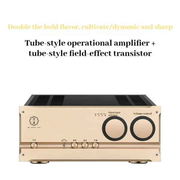 kf-S71d63743d09a47a78c451ab7e8759f849 CHUBAN MK8600pro Audiophile Integrated Amplifier, 400W High-Power Home Power Amplifier, Switchable Class A/Class AB.