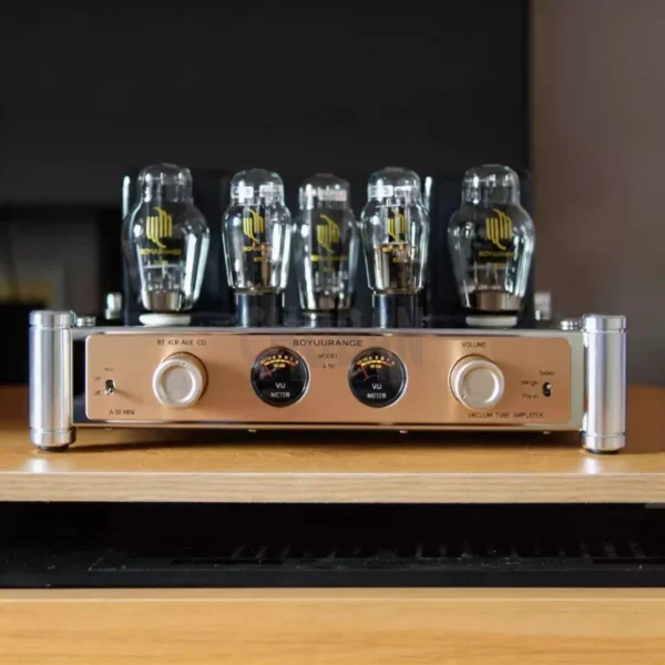 REISONG A50MKIII Newly Upgraded 300B Single-Ended Tube Power Amplifier, Hi-Fi Audiophile Grade, with Balanced Bluetooth Input