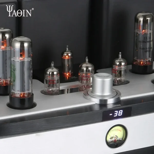 YAQIN MS-20L EL34 Tube Amplifier HiFi Bluetooth USB Digital Combined Imported Tube Speaker with Remote Control