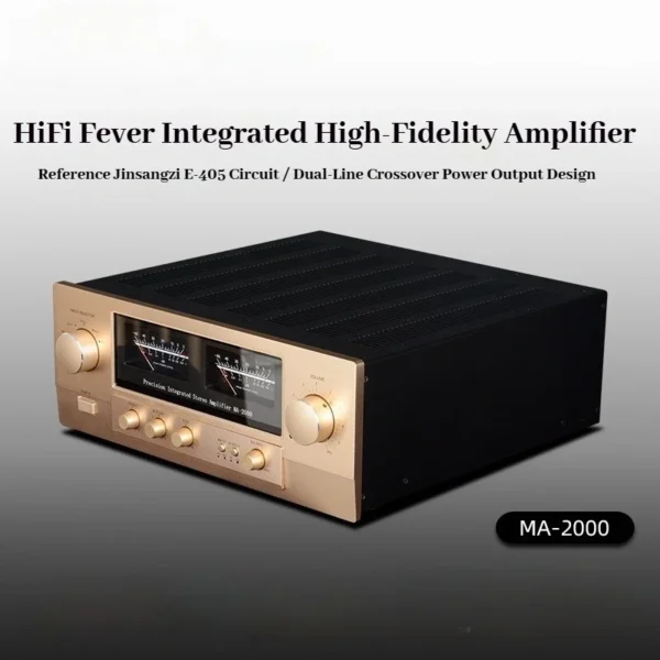 CHUBAN Reference Grade Accuphase MA2000 Power Amplifier with Tone Adjustment, 380W HiFi Audiophile-Grade Home Audio