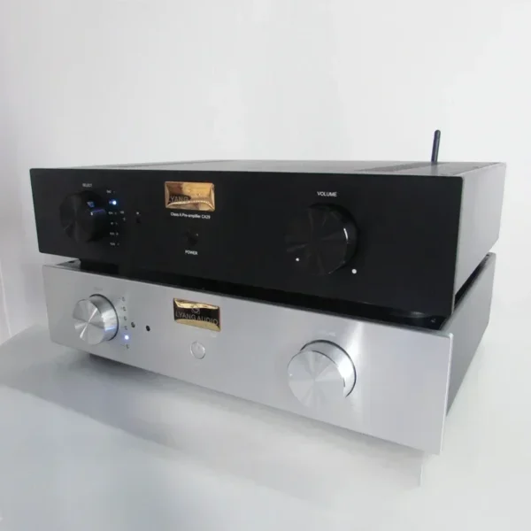 AMXEKR CA29 Bluetooth 5.1 Class a Tube Preamplifier HIFI Pure Power Amplifier with Remote Control Balanced Audio Output
