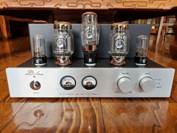 laochen KT88-K1 pure class A tube amplifier handmade fever tubeamplifier 15W*2HiFi high fidelity audiooptional Bluetooth version