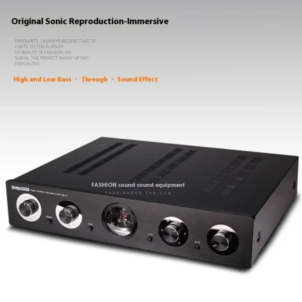 CHUBAN SA-T1 tube preamplifier, Hi-Fi audio, imported components, classic circuitry, tone adjustment.