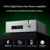 CHUBAN FM411 New Fully Balanced Class AB Power Amplifier, Pure Power Amplifier, High-Fidelity 260W High-Power Audio