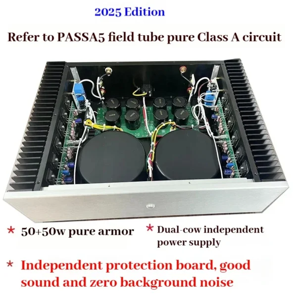 CHUBAN Reference PASS A5 field tube pure Class A line 50W high power home power amplifier