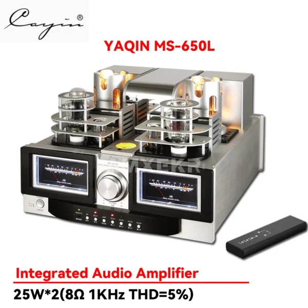 YAQIN MS-650L High Fidelity Tube Amplifier 2A3 Push 845 25W*2 Class a Single-ended HiFi Audio