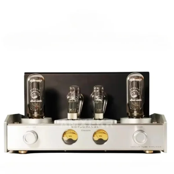 REISONG A60 845 Single-Ended Integrated Tube Amplifier with 845 6N8P 300B Vacuum Tubes, High Power 22W*2, Home Audio