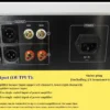 AMXEKR C500 Fully Balanced Pure A Tone Tube Preamplifier with Hifi Amplifier, Fever, High, Medium and Low Tone/pass-through