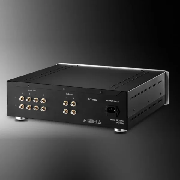 REISONG Q6, 12AX7 Tube Amplifier High Fidelity Home HIFI Audio System Tube Preamplifier M7 Improved HiEnd Circuit