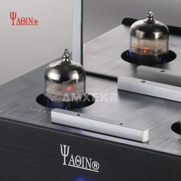 YAQIN MS-23B Vinyl Phono Amplifier HiFi Tube Player with 12AX7/ECC83 X2 - Premium Vinyl Disc Amplification for Audio Enthusiasts