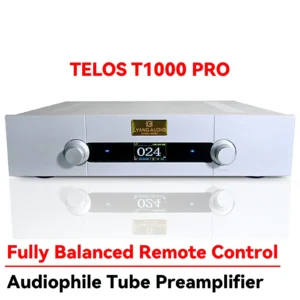 CHUBAN TELOS T1000 pro Balanced Class A Tube Preamplifier with Remote Control - High-Fidelity Audio Amplifier