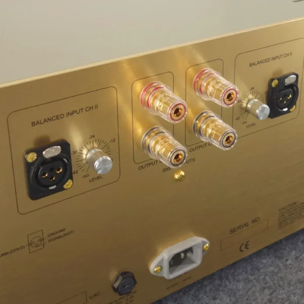 AMXEKR 1:1 replica FM711MK2 Swiss famous machine circuit 250W 8Ω balanced hifi fever pure post-stage power amplifier