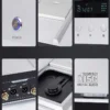 AMXEKR CD100 Audiophile CD Player with Top-Slide Cover, Balanced Decoding, Digital RCA Output, Home Audio with Remote Control
