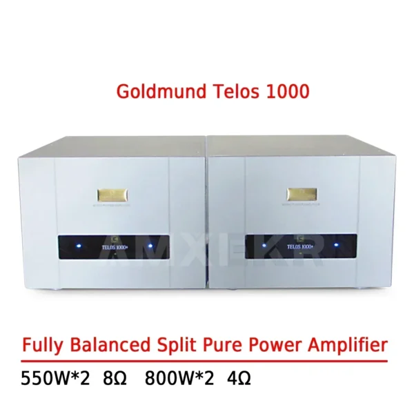 AMXEKR TELOS 1000 Fully Balanced Split Power Amplifier Professional HiFi Audio Reference Gao Wen Design 550W