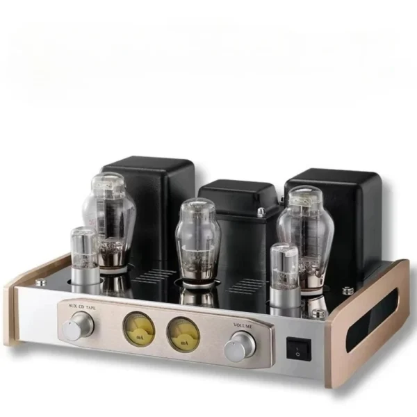 CHUBAN A30 2A3 Tube Amplifier, High-Fidelity Audiophile Single-Ended Tube Amplifier, VU Meter with Protective Cover