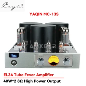 YAQIN MC-13S High Power Audio Tube Amplifier EL34 Tube 40W X 2 HiFi Hi-Fi Fever 2-Channel Stereo Power Amplifier
