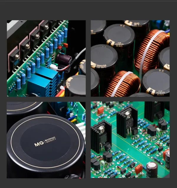 CHUBAN PA-101 Fully Balanced Power Amplifier, HiFi Audiophile Class A MOSFET High-Power High-End Home Amplifier